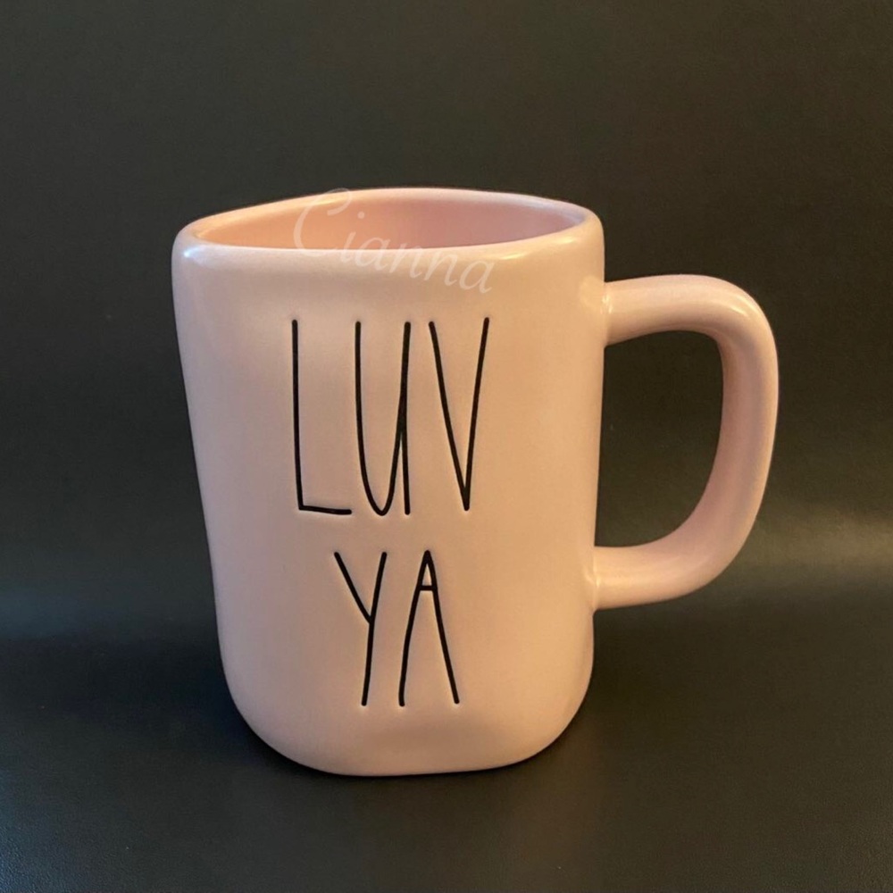 Rae Dunn Pink Luv Ya Mug